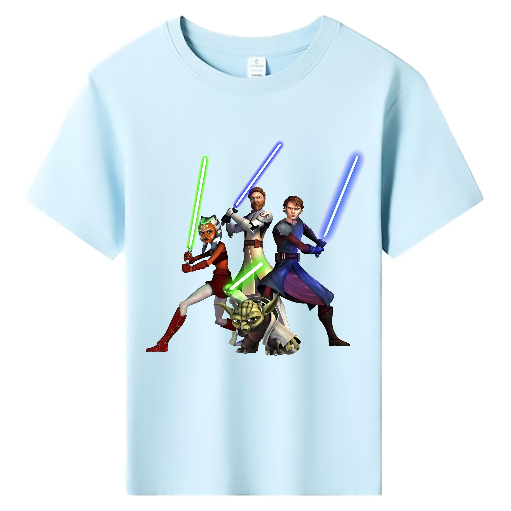 （画像用） スター・ウォーズ Star Wars 綿100％キッズTシャツ（フロントプリント）